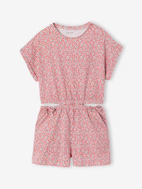 -Combi short fille jersey
