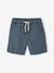 Elasticated bermuda shorts for boys denim blue+fir green+pastel yellow - vertbaudet enfant 
