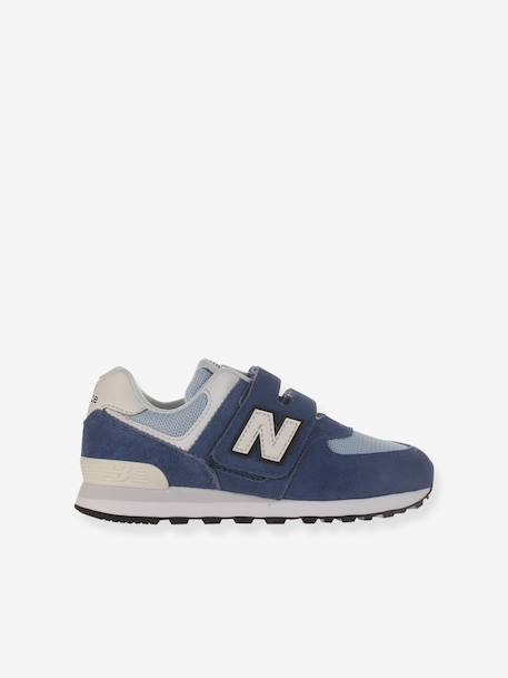 P5744HP trainers blue+grey+white - vertbaudet enfant 