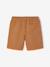 Twill Bermuda Shorts for Boys anthracite+camel - vertbaudet enfant 