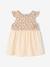 Two-fabric baby girl's dress vanilla - vertbaudet enfant 