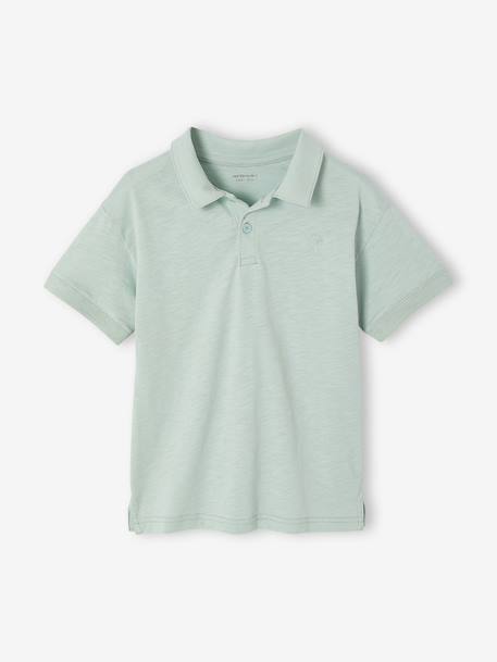 Polo manches courtes garçon menthe - vertbaudet enfant 