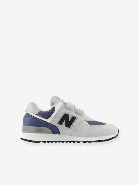 P5744HP trainers blue+grey+white - vertbaudet enfant 