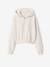 Girl's hooded sweatshirt for sport vanilla - vertbaudet enfant 