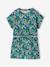 Girl's jersey playsuit ecru+multicoloured - vertbaudet enfant 