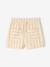 Baby boys' organic cotton shorts ecru - vertbaudet enfant 