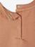 Customisable baby girl's sweatshirt pecan nut+vanilla - vertbaudet enfant 