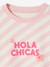 Girl's printed sweatshirt rose - vertbaudet enfant 