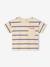 Striped cotton baby T-shirt striped blue+striped green - vertbaudet enfant 