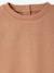 Customisable baby girl's sweatshirt pecan nut+vanilla - vertbaudet enfant 