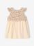Two-fabric baby girl's dress vanilla - vertbaudet enfant 