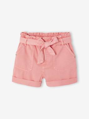 Fille-Short fille style paperbag 