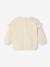 Customisable baby girl's sweatshirt pecan nut+vanilla - vertbaudet enfant 