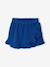 Girl's cotton gauze skort electric blue+red - vertbaudet enfant 