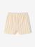 Baby boys' organic cotton shorts ecru - vertbaudet enfant 