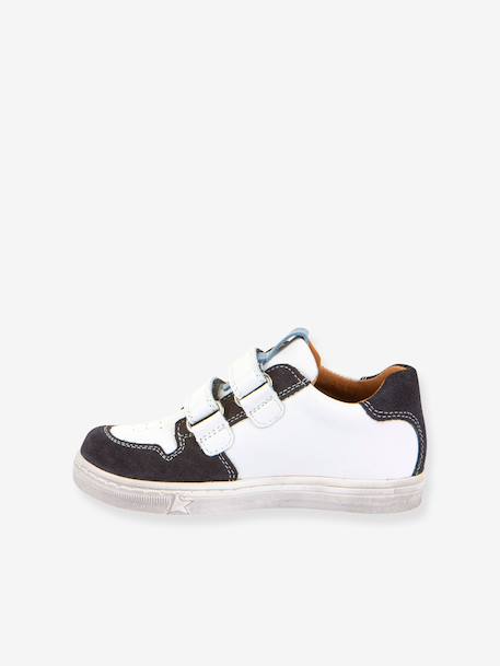 DOLVY trainers for children by FRODDO beige+multicoloured+rosy - vertbaudet enfant 