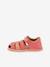 Sandales barefoot FLEXY F enfant Froddo bleu ciel+corail+jaune+rose poudré - vertbaudet enfant 