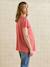 V-neck nursing t-shirt old rose - vertbaudet enfant 