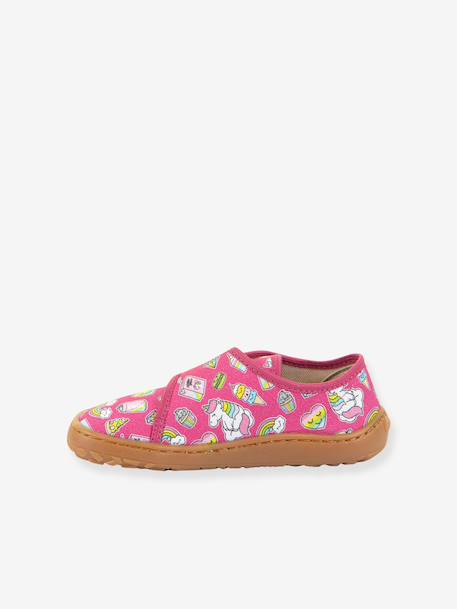 FRODDO printed barefoot slippers for children electric blue+fuchsia+grey+printed pink - vertbaudet enfant 