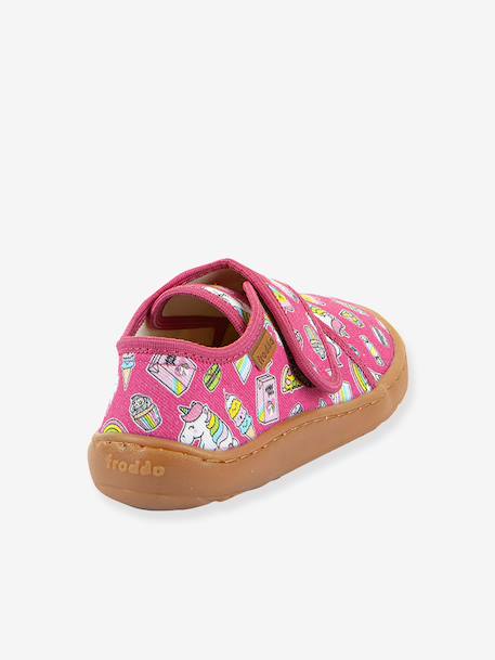 FRODDO printed barefoot slippers for children electric blue+fuchsia+grey+printed pink - vertbaudet enfant 
