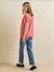 T-shirt grossesse col V vieux rose - vertbaudet enfant 
