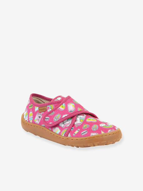 FRODDO printed barefoot slippers for children electric blue+fuchsia+grey+printed pink - vertbaudet enfant 