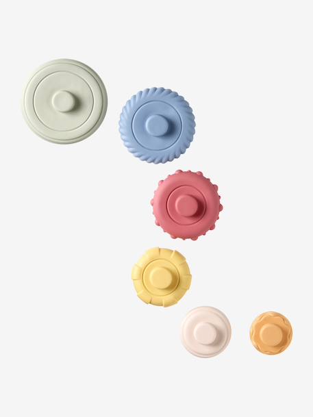 Sensory stacking pyramid multicoloured - vertbaudet enfant 