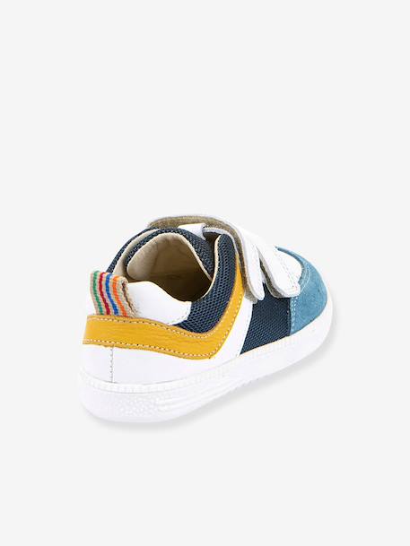Chaussures barefoot ZERU LOOP enfant Froddo bleu+rose poudré - vertbaudet enfant 