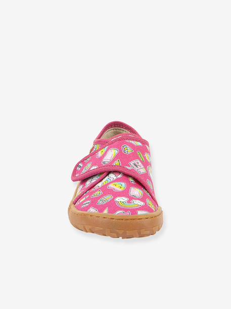 Chaussons barefoot imprimés enfant Froddo bleu électrique+fuchsia+gris+rose imprimé - vertbaudet enfant 