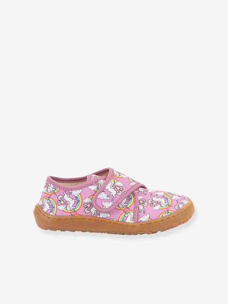 Chaussons barefoot imprimés enfant Froddo bleu électrique+fuchsia+gris+rose imprimé - vertbaudet enfant 