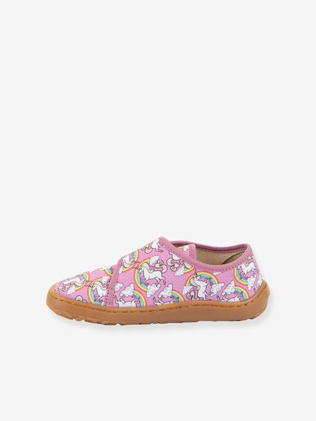 FRODDO printed barefoot slippers for children electric blue+fuchsia+grey+printed pink - vertbaudet enfant 