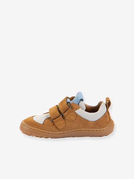 FRODDO BAZE barefoot shoes for children caramel+denim blue - vertbaudet enfant 