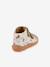 FRODDO baby's first steps barefoot printed shoes beige+light pink - vertbaudet enfant 