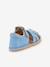 Barefoot FLEXY F child's sandals Froddo coral+rosy+sky blue+yellow - vertbaudet enfant 