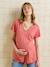 V-neck nursing t-shirt old rose - vertbaudet enfant 