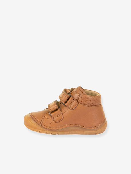 FRODDO PAIX UP trainers for children caramel+yellow - vertbaudet enfant 