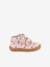 FRODDO baby's first steps barefoot printed shoes beige+light pink - vertbaudet enfant 