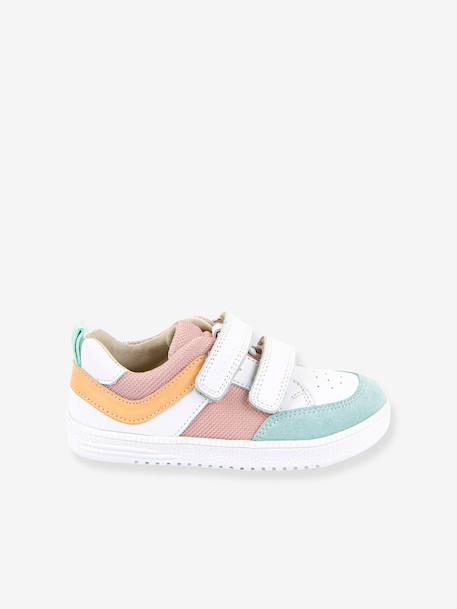 Chaussures barefoot ZERU LOOP enfant Froddo bleu+rose poudré - vertbaudet enfant 