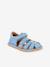 Barefoot FLEXY F child's sandals Froddo coral+rosy+sky blue+yellow - vertbaudet enfant 