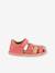 Barefoot FLEXY F child's sandals Froddo coral+rosy+sky blue+yellow - vertbaudet enfant 