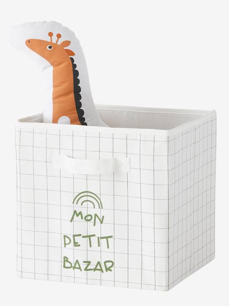 Set of 3 Storage Boxes, Tanzanie Green/Print - vertbaudet enfant 