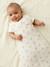 Customisable summer baby sleeping bag with central opening in cotton muslin, NOEUDS printed white - vertbaudet enfant 