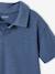 Polo uni garçon bleu - vertbaudet enfant 