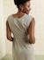 Sleeveless maternity dress khaki - vertbaudet enfant 