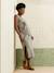 Sleeveless maternity dress khaki - vertbaudet enfant 