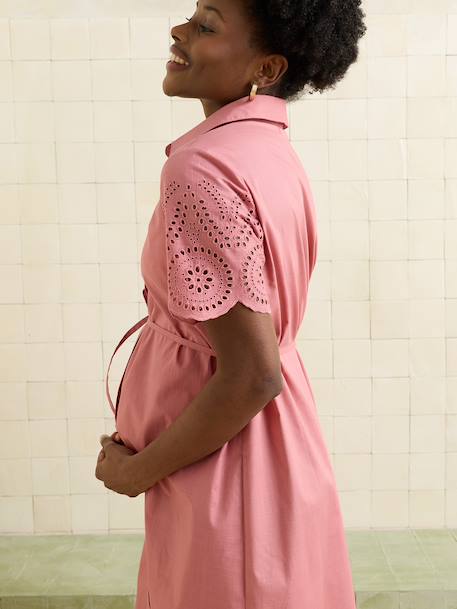 Nursing shirt dress rose - vertbaudet enfant 
