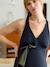 Reversible maternity swimsuit khaki - vertbaudet enfant 