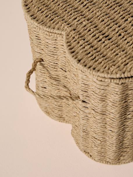 Pack of 2 toy trunks with rope in bone shape beige - vertbaudet enfant 