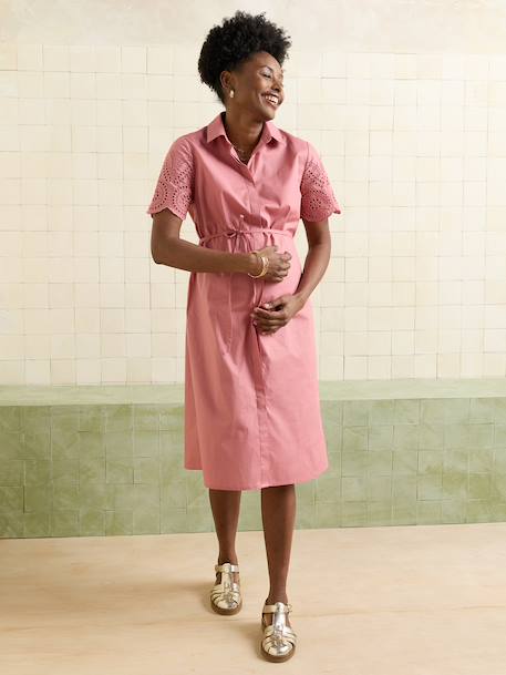 Nursing shirt dress rose - vertbaudet enfant 