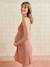 Organic cotton crossover nursing nightie old rose - vertbaudet enfant 
